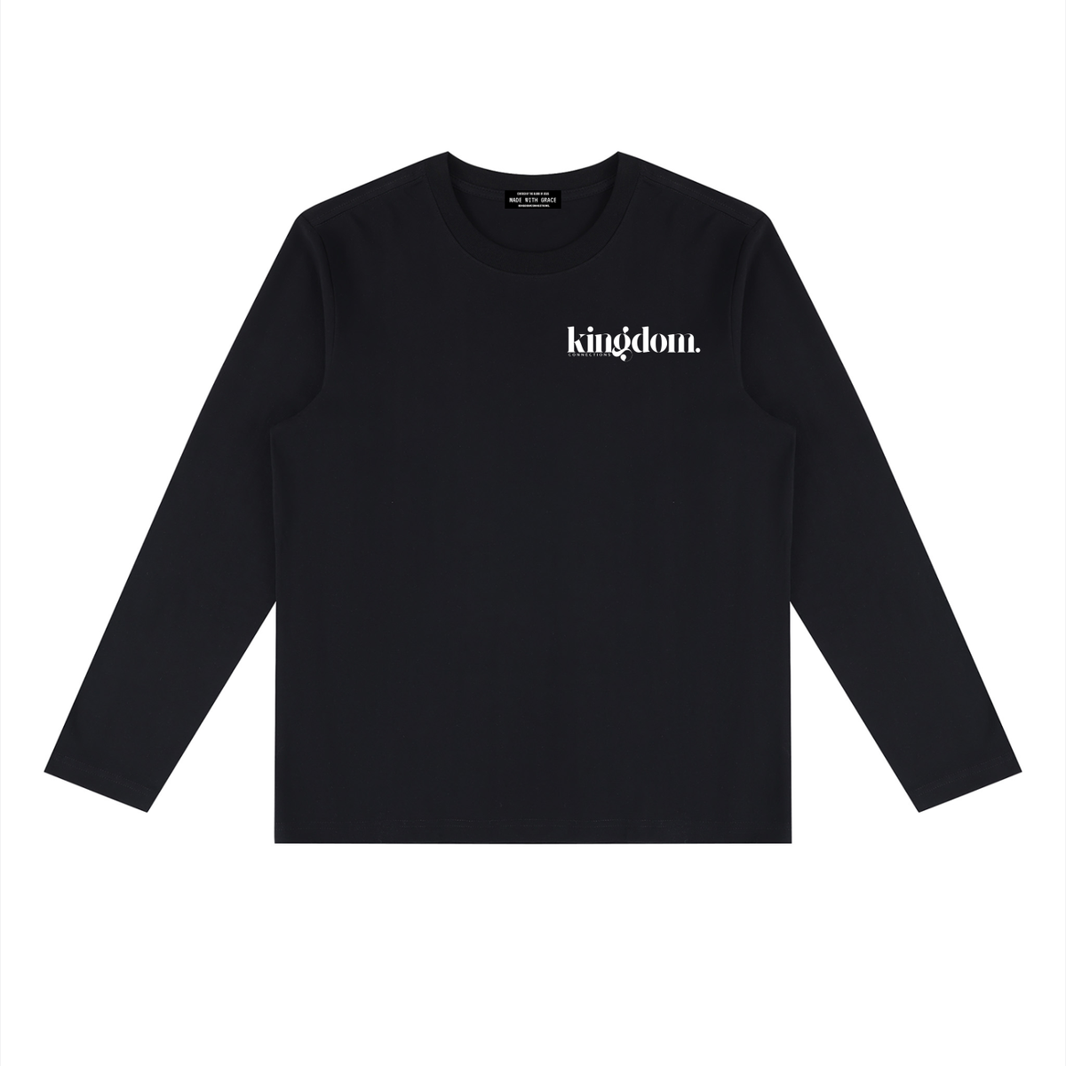 Unisex Lion And Lamb Heavyweight Long Sleeve Tee